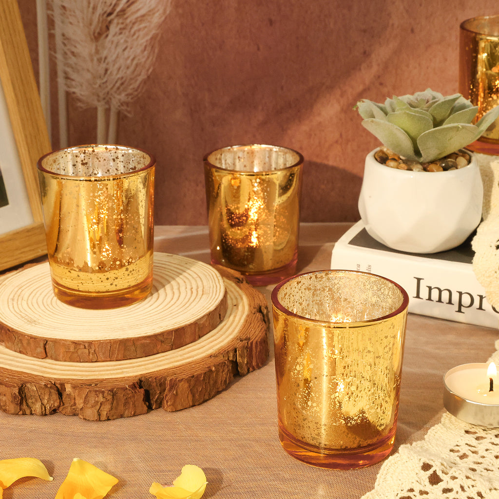 Mercury Votive Candle Holders